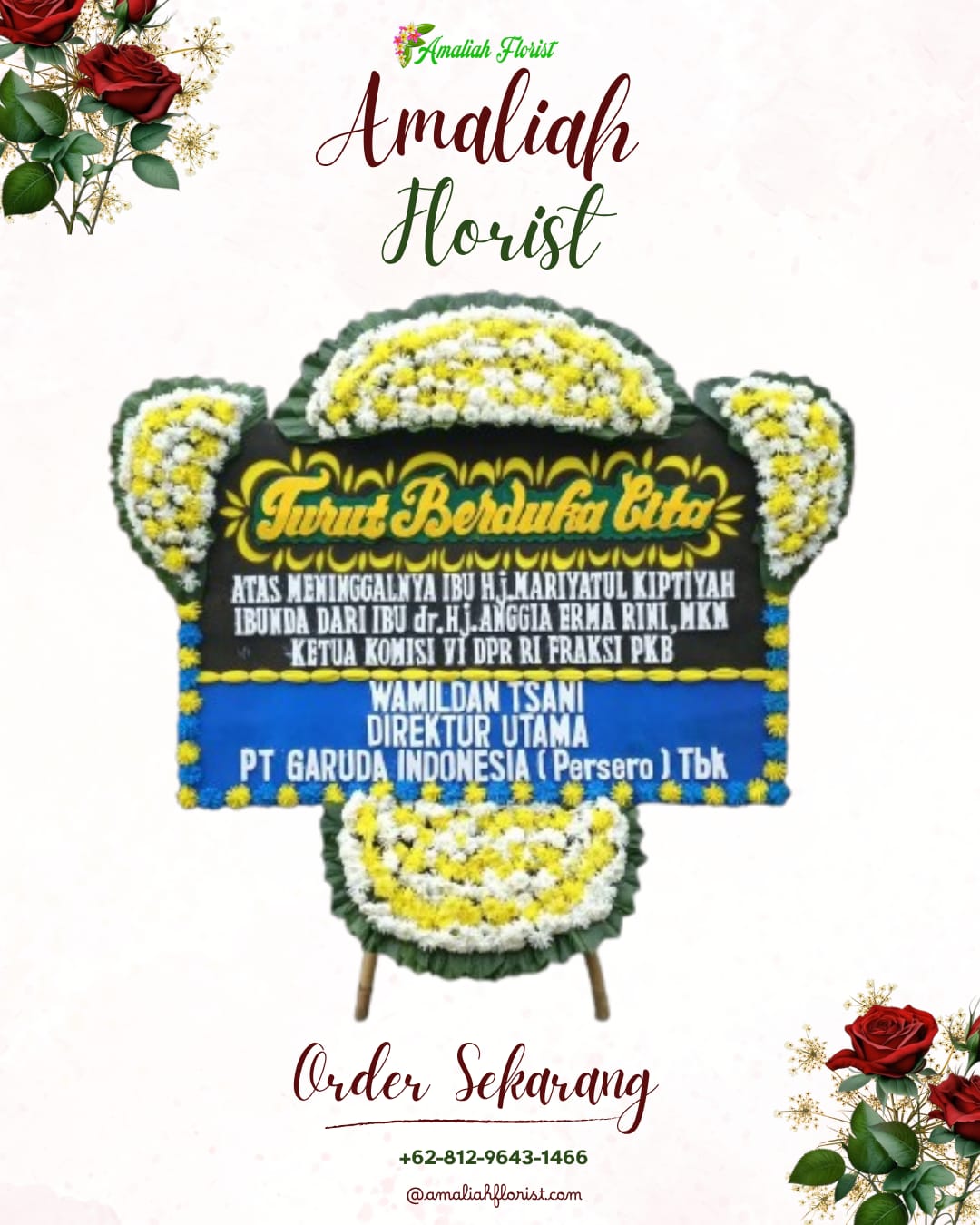 Papan Bunga Duka Kaliwungu Selatan